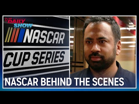 Kal Penn Pulls Back the Curtain on NASCAR | The Daily Show