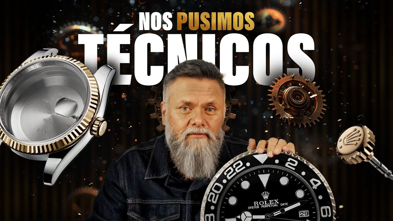 Nos pusimos técnicos relojeros ¿Cuáles son las partes de un reloj? En Relójate en el LOFT