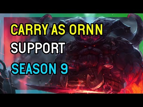 HOW TO CARRY AS ORNN SUPPORT - LEAGUE OF LEGENDS