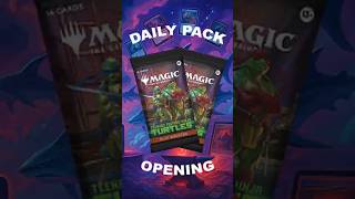 Day 150: Teenage Mutant Ninja Turtle #mtg #mtgtmnt #cardgame #packopening #teenagemutantninjaturtles