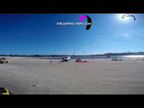 Kitesurfing spot Cauípe lagoon - Cumbuco Brazil