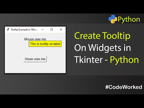 Create Tooltips In Tkinter Python A Step By Step Guide
