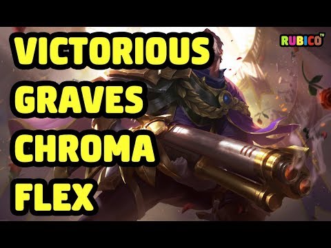 VICTORIOUS GRAVES CHROMA FLEX SKIN SPOTLIGHT - LEAGUE OF LEGENDS