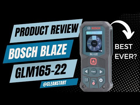 Bosch Blaze Laser Distance Measure HONEST REVIEW | GLM165-22 | 2023