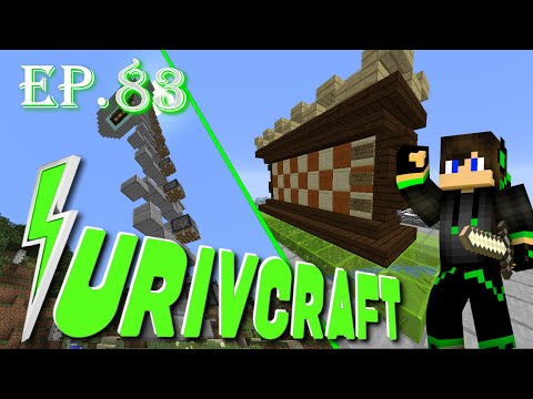 Surivcraft Ep.83 - Ascensore con Pistoni e Muro delle IDEE