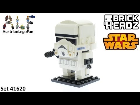 Vidéo LEGO BrickHeadz 41620 : Stormtrooper (Star Wars)