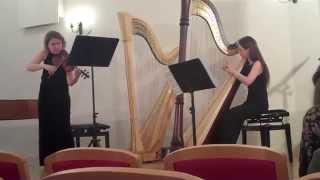 Pierick Houdy « Suite pour violon et harpe » cz.IV « Gigue a&rsquo; matelots »