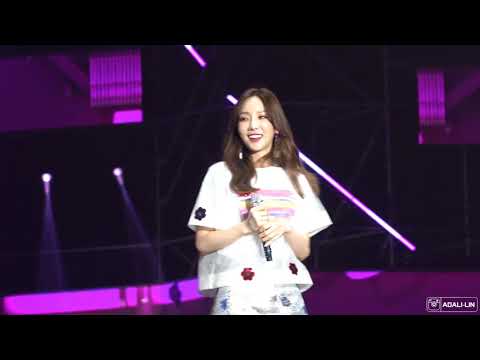 180422 Taeyeon(태연) Talk01 Best of Best concert in Taipei