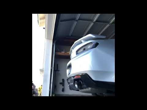 Camaro zl1 stock npp exhaust vs borla atak