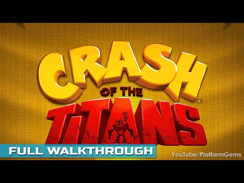 Crash of the Titans - Full Game Walkthrough 100% (Longplay) [1080p]