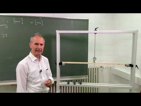 Durchbiegung Holzbalken - zeitabhängig