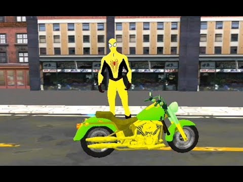 Flying Spider Transform Bike Battle | Bike Hero Spider City Battle - Android GamePlay