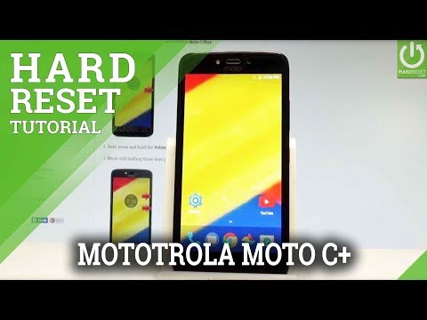 How to Hard Reset MOTOROLA Moto C Plus - Factory Reset Tutorial