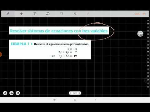Sistemas de ecuaciones con tres incógnitas - parte 1