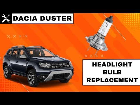 Dacia Duster 2010–2024 – Headlight Bulb Replacement