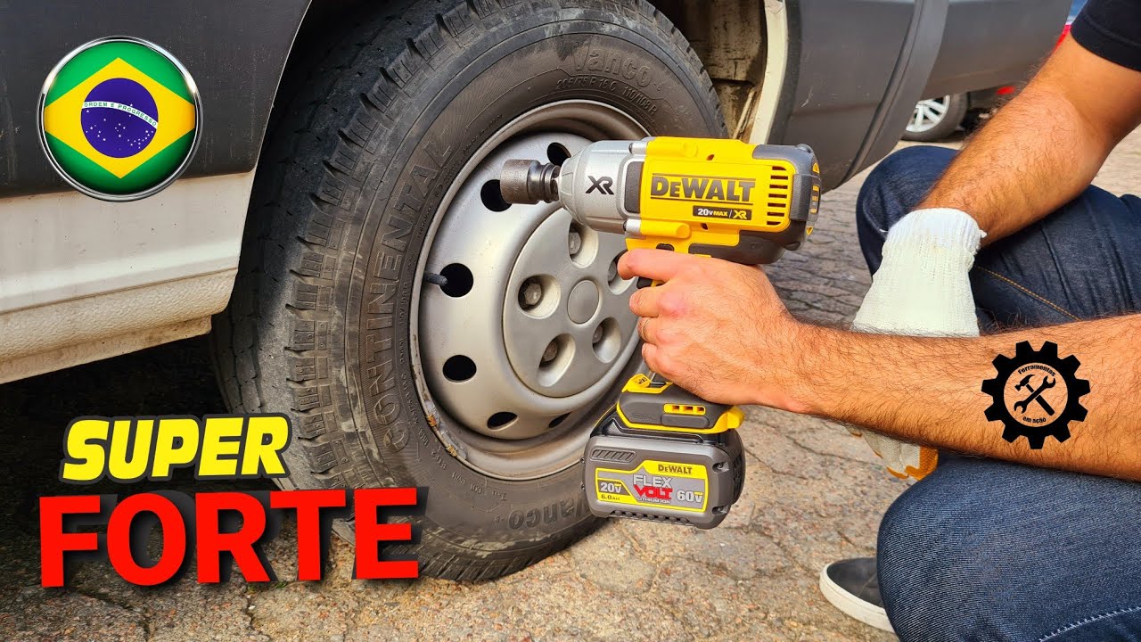 A Nova Chave De Impacto a BATERIA 20vDeWALT DCF899 - O Monstro (The Monster)