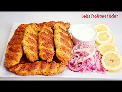 How To Make Chicken Shish Kebabs In A Pan | Dada's FoodCrave Kitchen