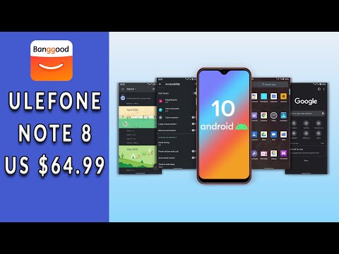 Ulefone Note 8 Android 10 Dual Rear Camera 3500mAh 2GB 16GB Smartphone