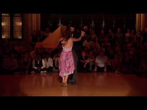  Alex Krebs  and  Melina Brufman  are  dancing  to  a  tango  at  Tango Element Baltimore  in  2013