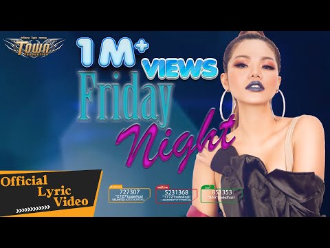 Friday Night - Meas Soksophea【Official Lyric Video】