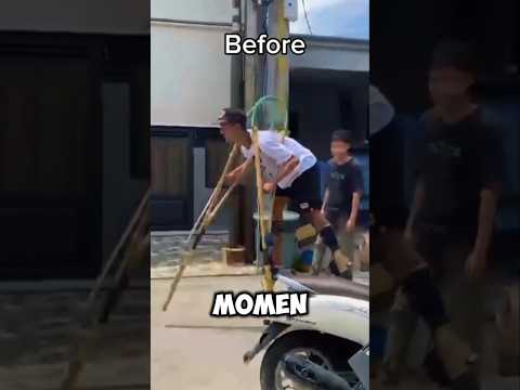 Tau monster Temple Run? Ini orangnya😅🤣🤣 #monster #shorts