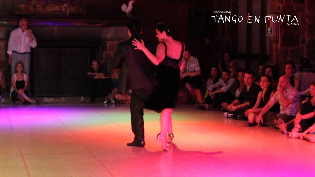 Ariadna Naveira y Fernando Sánchez en Tango en punta Uruguay 2015