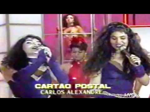 As Mineirinhas Sandra e Valéria   Cartão Postal Clube do Bolinha