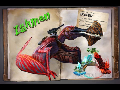 ARK Crystal Isles [GUIDE/Deutsch] ** Tropeognathus zähmen ** DLC Taming!