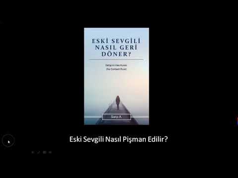 Eski sevgili nasıl pişman edilir?