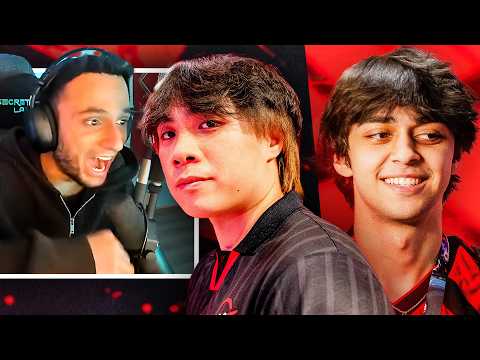 The CLASSIC Rivalry... FNS Reacts To 100 Thieves vs Sentinels (Americas Kickoff - Middle Round 2)