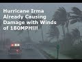 Terupdate OMG Cat 5 Hurricane IRMA Has Made Landfall with Wind Speeds 180 MPH , Video Cat Tracker 5 paling seru!
