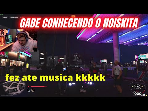 GABE CONHECENDO O NOISKITA KKKKK TEVE MUSICA E IMITAÇÕES