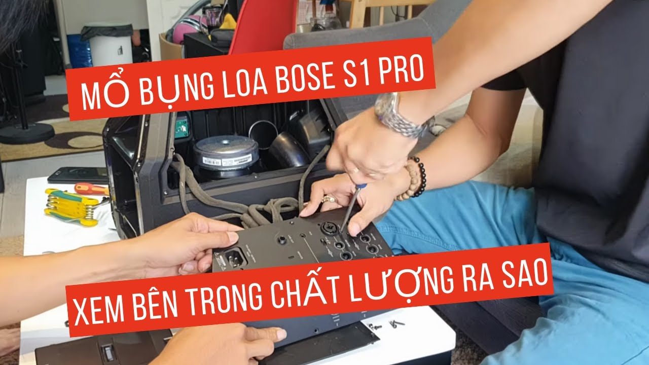 video Loa Bose S1 Pro SUB1 chính hãng 0