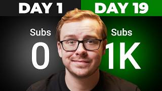 5 YouTube Tips I Used To Go From ZERO To 1,000 Subscribers In 19 Days