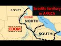 Biblical Israel's Georgraphical Borders in AFRICA