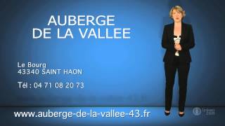 preview picture of video 'AUBERGE DE LA VALLEE : Hôtel Auberge à SAINT HAON 43'