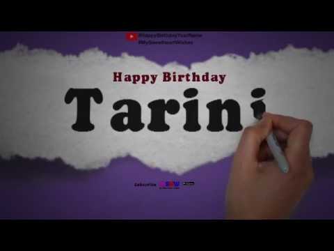 Happy Birthday Tarini | Whatsapp Status Tarini