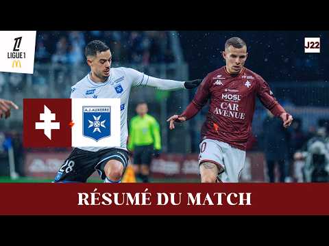 25-26 - J22 : Metz - Auxerre, le résumé vidéo