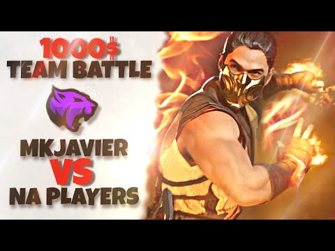MK11 - MKJavierMK Vs FueledPunk and Hijinx - EU Vs NA 1000$ PANTHER TEAM BATTLE