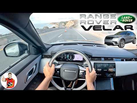 The 2024 Range Rover Velar is the Best “Be Seen” Small SUV (POV Drive Review)