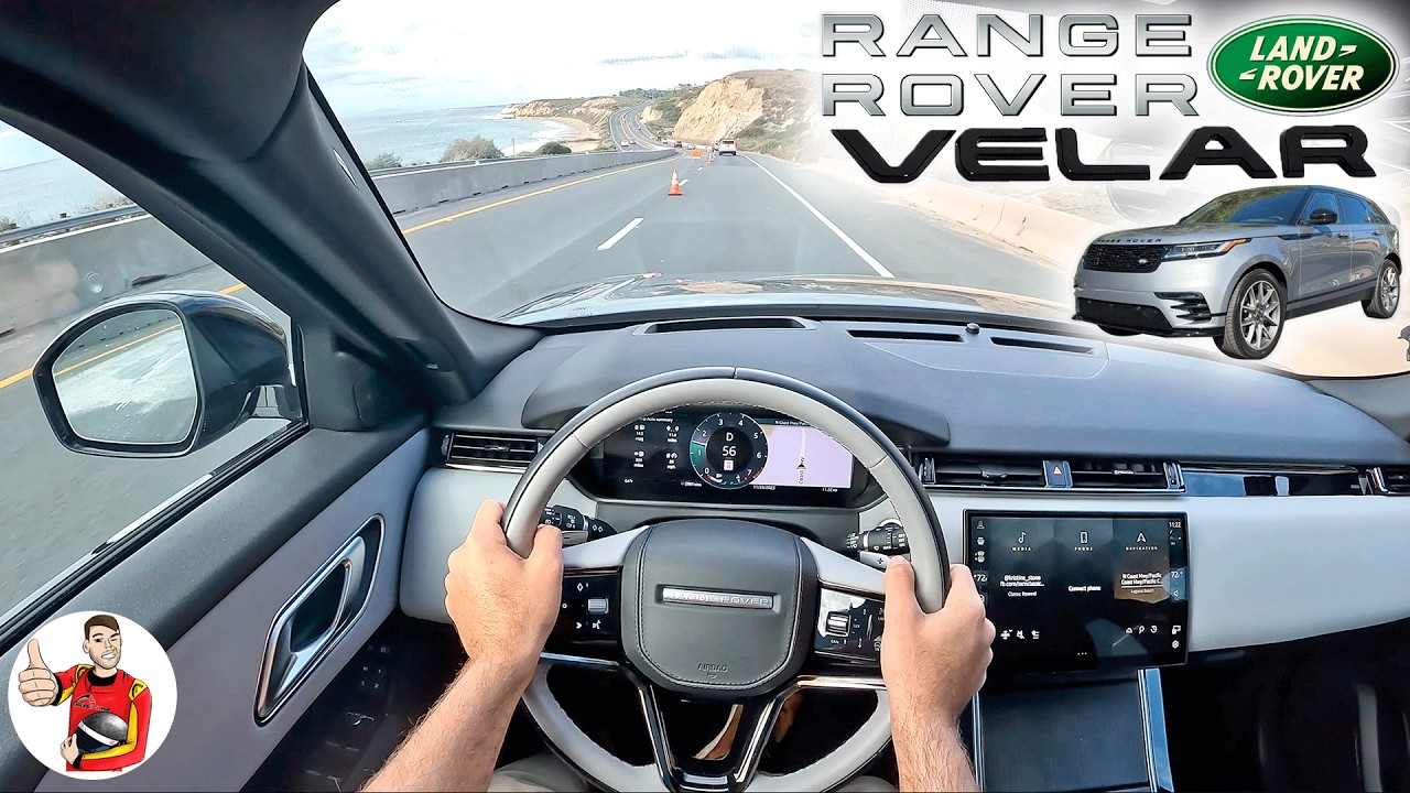The 2024 Range Rover Velar is the Best “Be Seen” Small SUV (POV Drive Review)