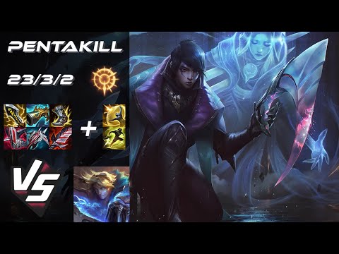 BOTTOM Aphelios vs Ezreal [PENTAKILL] - NA Grandmaster Patch 25.S1.6