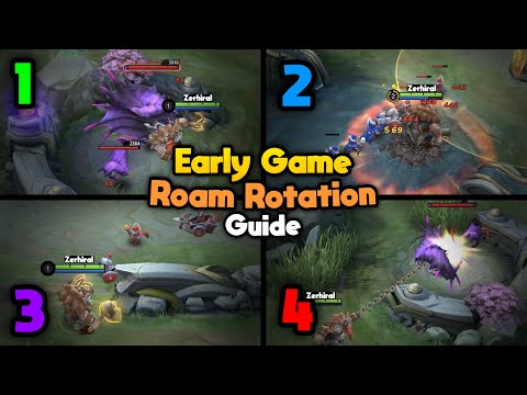 How To Rotate In The EARLY GAME As The Roamer - Tank Guide | MLBB