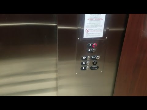 EPIC MOTOR Tall Otis Series 5 Hydraulic elevator @ Parkside Corporate Center 4, Miami Lakes FL