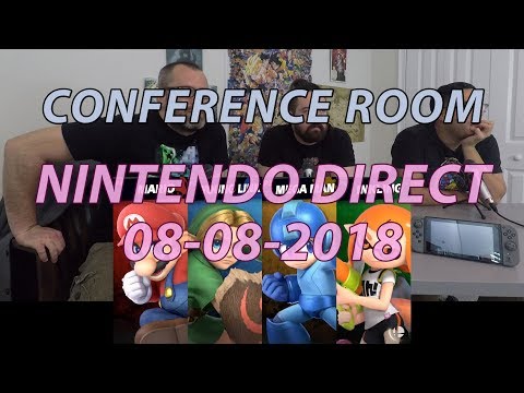 Nintendo Direct 08-08-2018 FULL Reaction