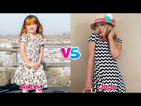 Adley (A for ADLEY) vs JOJO SIWA From 0 to 14 Years Old