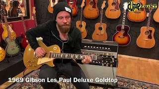Video thumbnail for 1969 Gibson Les Paul Deluxe Goldtop | GuitarPoint Vintage Guitars by GuitarPoint