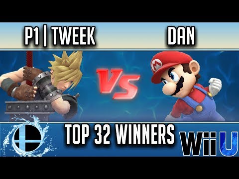 Smash'N'Splash 3 TOP 32 WINNERS - P1 | Tweek (Cloud) vs Dan (Mario)