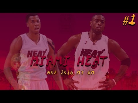 NBA 2K16 MY GM EP.01 | Harden Cooking A Storm | FACECAM |Miami Heat
