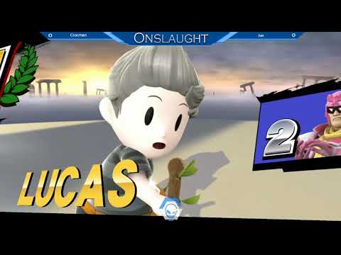 Onslaught 96 - Winner's Round 2: Crocman (Lucas) vs Viewtiful Jun (Captain Falcon)